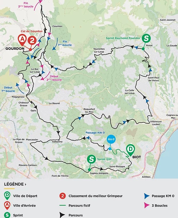 Stage 1 map